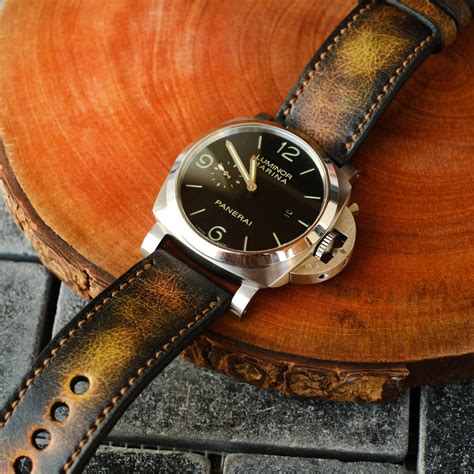 leather nato strap panerai|original Panerai watch strap.